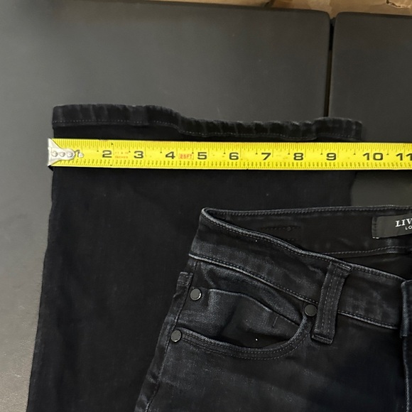 606. Liverpool Women's Black High Rise Flare Jeans size 4- - Picture 6 of 8